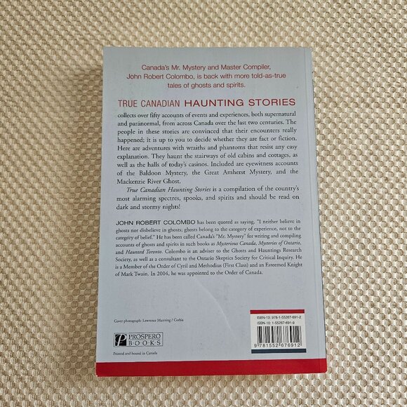 Haunting Stories - John Robert Colombo - Paperback - Picture 6 of 7